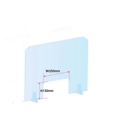 Manufactured high quality 10mm acrylic protection sneeze durable perspex sneeze guard