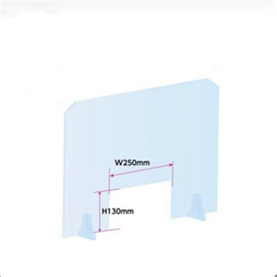 Plexiglass Protective Sneeze Guard Clear Acrylic Sneeze Guard