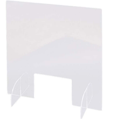 plexiglass protection desk shield acrylic sneeze guard for restaurant