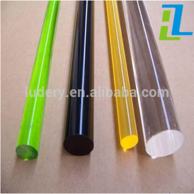 newest Led light clear acrylic stick Large PMMA acrylic plastic rod