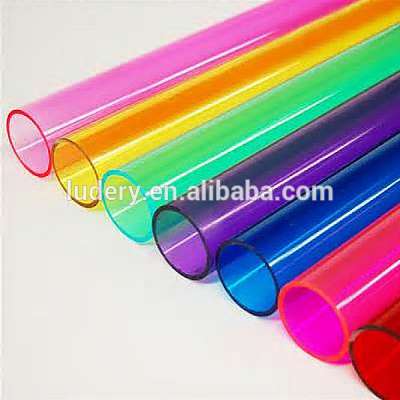 Custom thickness large diameter extrusion hollow plastic clear pmma acrylic tube