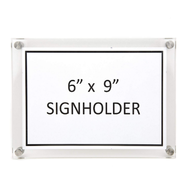 Clear acrylic sign holders wall mount acrylic letter sign wall mount sign holder